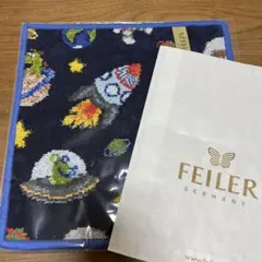 ⭐︎新品未使用⭐︎FEILER 宇宙デザイン タオルハンカチ