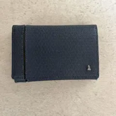 LANVIN ランバン　ネイビー メッシュ 名刺入れのサムネイル