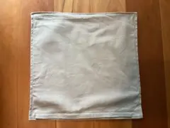 クッションカバー　グレー　無印良品