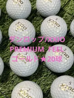 “클래스 A” XXIO 프리미엄 필 ☆ 골드 20볼