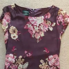laura ashley フローラルプリント ドレス　7号