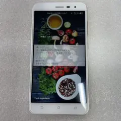 ASUS スマートフォン 本体 ホワイト