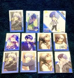 青柳冬弥 エピカ 箔押し2枚 ノーマル コースター 紙類11点セット ジュンブラ