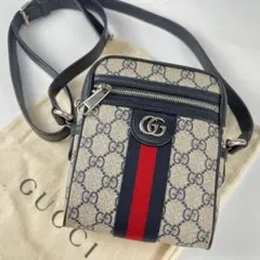 美品】GUCCI グッチ シガレットケース GGスプリーム シェリーライン