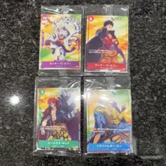 セブンイレブン限定　ワンピースカード　4種コンプリートセット②