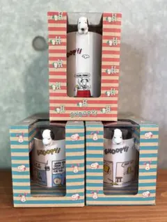 ✨ **KALDI × ダンキン スヌーピー マグカップ 3個セット** ✨