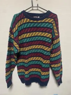 VICTORIA DRY GOODS ストライプニットセーター