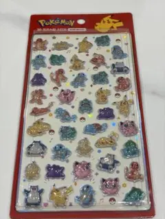 【新品未使用】韓国限定　ポケモン　3Dシール