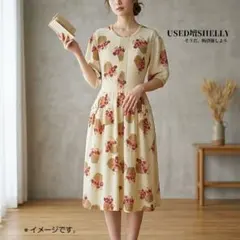 PINK HOUSE チェリー柄 ノースリーブワンピース | Mercari