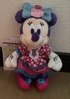 ディズニーランド　パルパルーザ　ミニーちゃん　ぬいぐるみバッジ