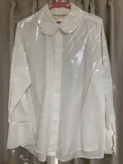 THE SHINZONE フリルカラーシャツ ホワイトのサムネイル