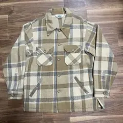Woolrich ウールリッチ　白タグ　チェック柄　ウールジャケット