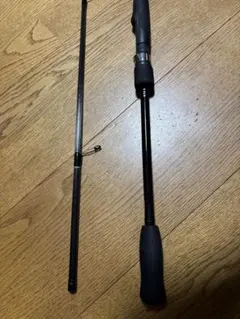筏竿 穂先2本付き 船竿 1．7m ソリッド穂先二本 かかり釣り 筏 かせ