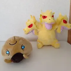 GODZILLA ぽってりお手玉GB(キングギドラ&モスラ)　ぬいぐるみ　ゴジラのサムネイル