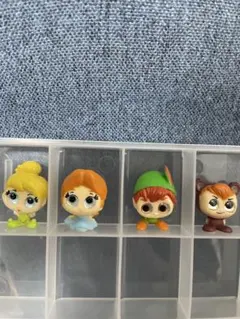 【おまけ付】ディズニー ドアラブル　ピーターパン4種セット　2点レア