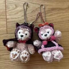 ダッフィー&シェリーメイ ハロウィンキーホルダー