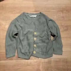 H&M キッズ カーディガン ブルー 1.5-2y