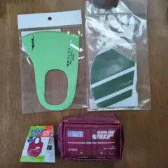 JRマスク2つとエコンテナバッグ