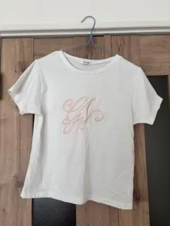 【 INGNI 】　イニシャル刺繍ロゴTシャツ