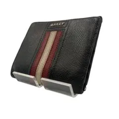 BALLY バリー　二つ折り財布 ブラック レザー
