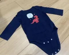 恐竜プリント ベビー肌着 ロンパース　ギャップベビー　70サイズ