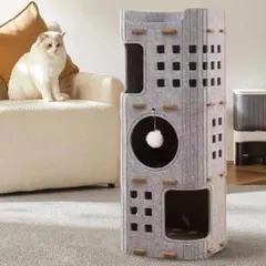 ネコタ カインズ キャットタワー NECOTA セットカーサ オレンジ - メルカリ