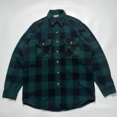 90s ファイブブラザー USA製 ヘビネル M 黒緑ブロックチェック9015B