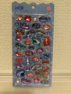 ボンボンドロップシール　水族館　深海魚