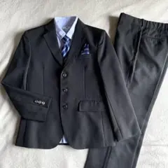【極美品】キャット フォーマルスーツセットアップ 150 5点セット ブラック