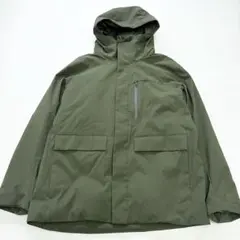 UNIQLO ユニクロ ハイブリッドダウンパーカ オリーブ カーキ XL