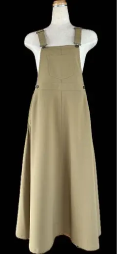 green label relaxing フレアジャンパースカート