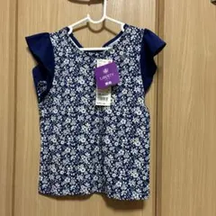 LIBERTY 女の子用 Tシャツ 120 ネイビー