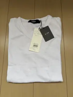 AZUL BY MOUSSY VネックTシャツ ホワイト 新品　靴下付きのサムネイル