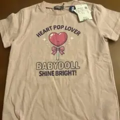BABYDOLL 半袖 Tシャツ ピンク 130cm