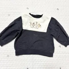 コトリ　100 バースデイ　長袖襟付きトレーナー おさんぽ　トップス　韓国子供服