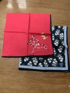 ANNA SUI ハンカチ 2枚　アナスイのサムネイル