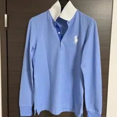 Polo Golf ライトブルー 長袖ポロシャツ