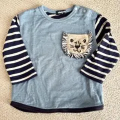 【klädskåp様】クレードスコープ ライオン 長袖Tシャツ カットソー80