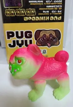 あきぱぐ PUGJYU パグ獣 ミケ ソフビ レア美品 - メルカリ