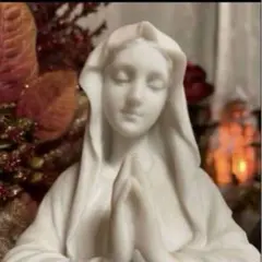 超超希少極美45cm】✞ ルルドの聖母マリア像 宗教彫刻 アンティーク