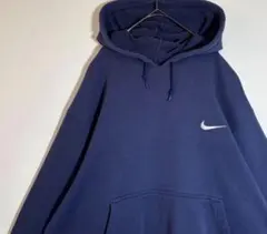 名作 銀タグ 90s NIKE ナイキ センタースウォッシュ パーカー ブラック