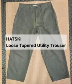 HATSKI Loose Tapered Utility Trouser