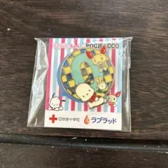 【非売品】 ピンバッジ　Ｏ型　献血けんけつちゃん　POCHACCO 【即購入可】のサムネイル