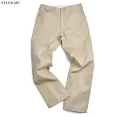 【送料込み】Schott コットンツイル ワークパンツ カーキ 34