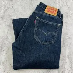 く*ち様 リーバイス　505　デッドストック　濃紺　デニムパンツ　古着　インディ
