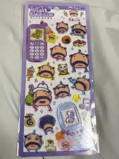 おやじっち　シール　ハッピーフォン