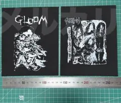 GLOOM 布パッチ/ハードコア/クラスト/パンク❹のサムネイル