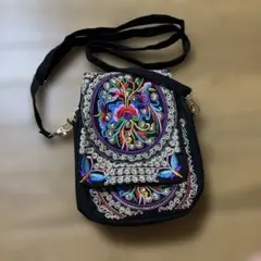 エスニック刺繍ショルダーバッグポシェットのサムネイル