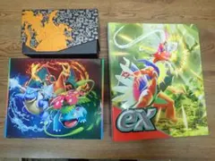 A*！様 ポケモンカードケース　バインダー リザードンデザイン等3点まとめ