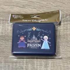 ディズニーシー ファンタジースプリングス アナと雪の女王 フレークシール缶付き